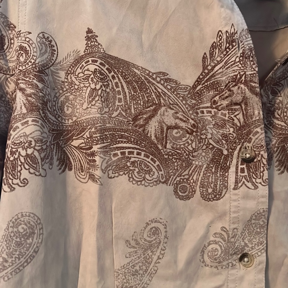Vintage Mustang Button Up Shirt